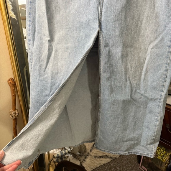 Universal Thread Maxi Jean Denim Slit Skirt - Picture 3 of 6